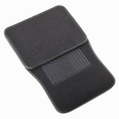 Picture of 4pc Car Mats Dark Grey