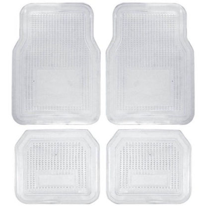 Picture of 4pc Car Mats Clear