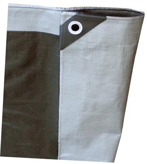 Picture of 30-ft x 50-ft Silver Heavy Duty Polyethylene Tarp