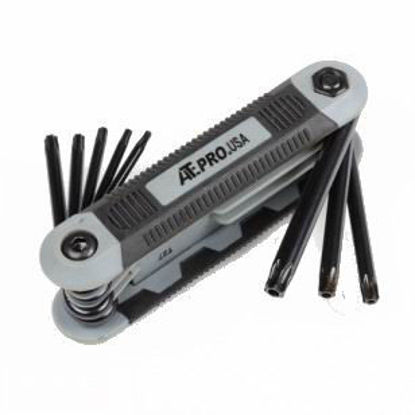 Picture of 8pc Star Folding Hex Key
