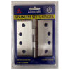 Picture of 4" Stainless Steel Square Hinges Ball Bearing