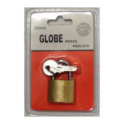 Picture of 25mm Brass Padlock HD 1"