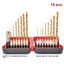 Picture of 16pcs Ti-Coated Drills Set Toolman