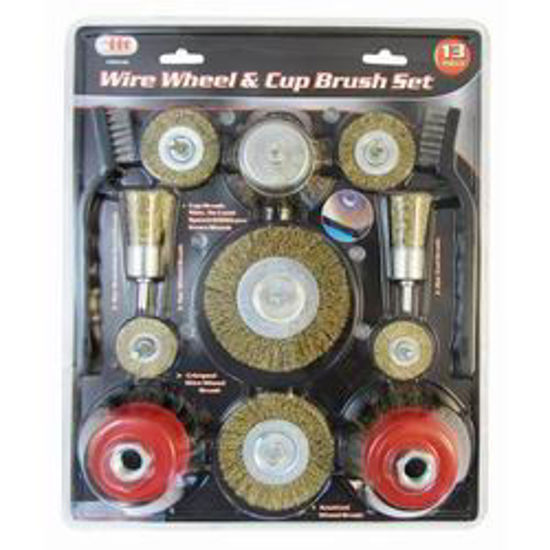 Picture of 13pc Assorted Wire Wheel