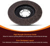 Picture of 4-1/2" Flap Discs, 7/8" Arbor Size, 80 Grit, Grinding Disc and Flap Sanding Disc