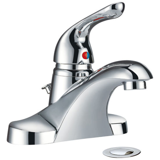 Picture of F41001T, 4" Lavatory Faucet with Pop Up, CHROME