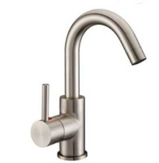 Picture of F40211BN,  Single Handle Lavatory Faucet, BRUSH NICKEL
