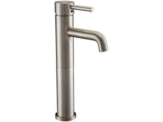 Picture of F40206HBN, Single Lever Handle Brushed Nickel Basin Faucet