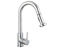Picture of F80026BN, Brushed Nickel Pull Down Kitchen Faucet