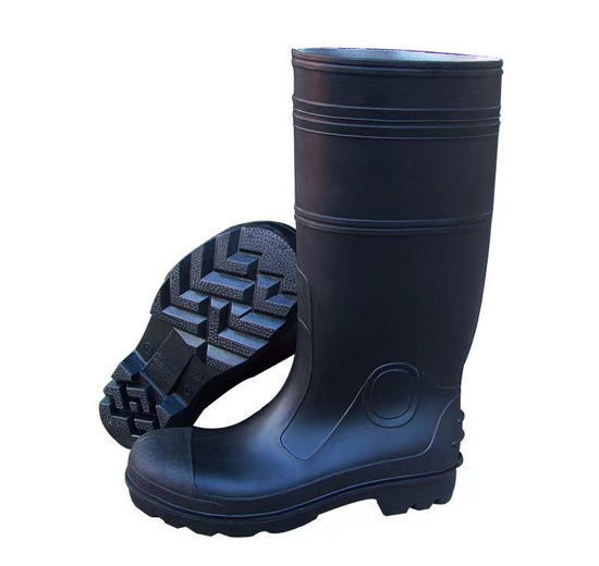 Picture of 16" PVC Boots Black 11