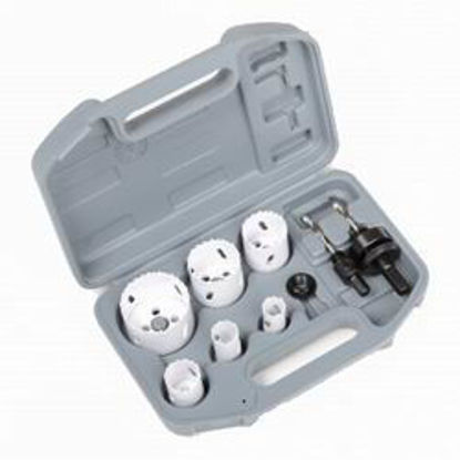 Picture of 9Pcs Bi-Metal Hole Saw Kit