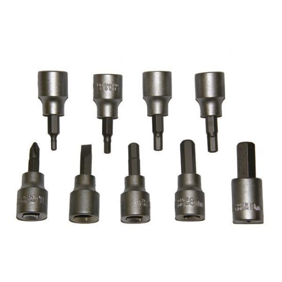 Picture of 10pc 3/8" Hex Bit Set MM